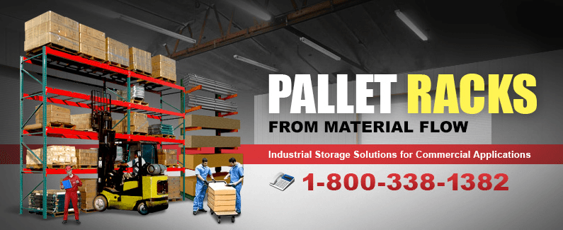 Pallet racks from Material Flow